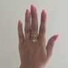 Royal Exotic ring - gullfarget - Bilde 4
