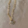 Saturn chain smykke - gullfarget - Bilde 6