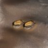 Oval glam hoops - Bilde 5