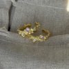 Ventus ring – rosa/gullfarget