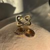 Pakkedeal - Glam hoops & Croix ring - Bilde 6