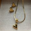 Pakkedeal - Heart halskjede & studs - Bilde 5