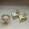 Pakkedeal - Amore studs & ring