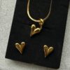 Pakkedeal - Heart halskjede & studs - Bilde 4