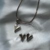 Pakkedeal - Heart halskjede & studs - Bilde 6